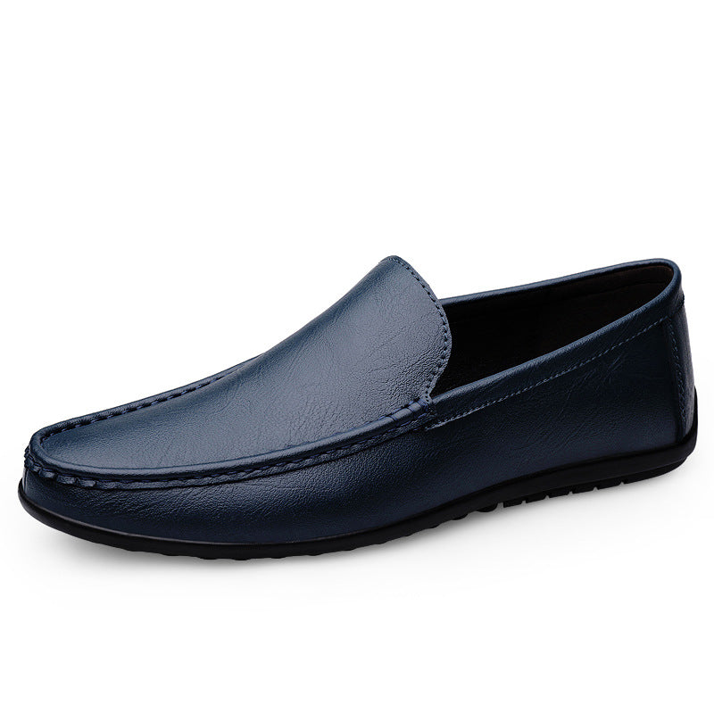Men's Pedal Genuine Lazy Doug Feeling Soft Bottom Business Men's Casual Shoes