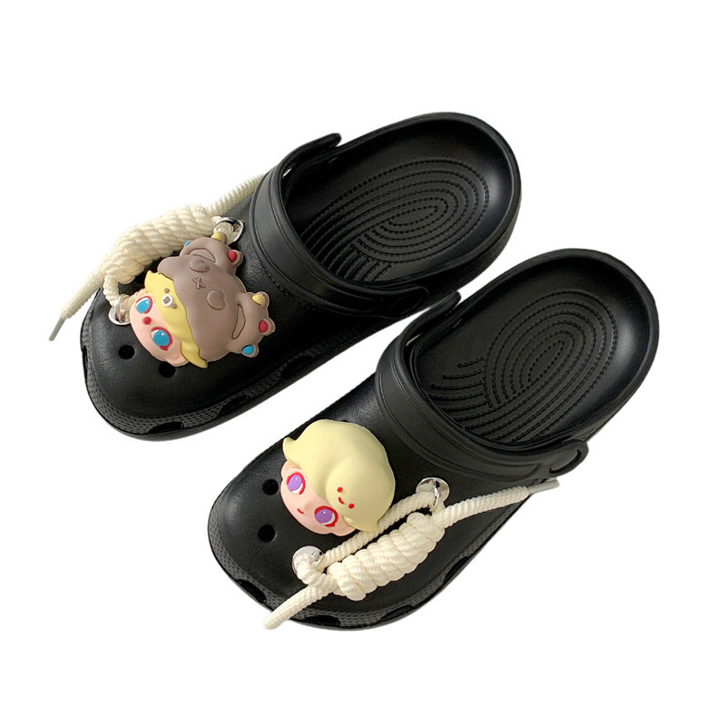 Women's Platform Summer Korean Cute Heart Outer Women's Shoes