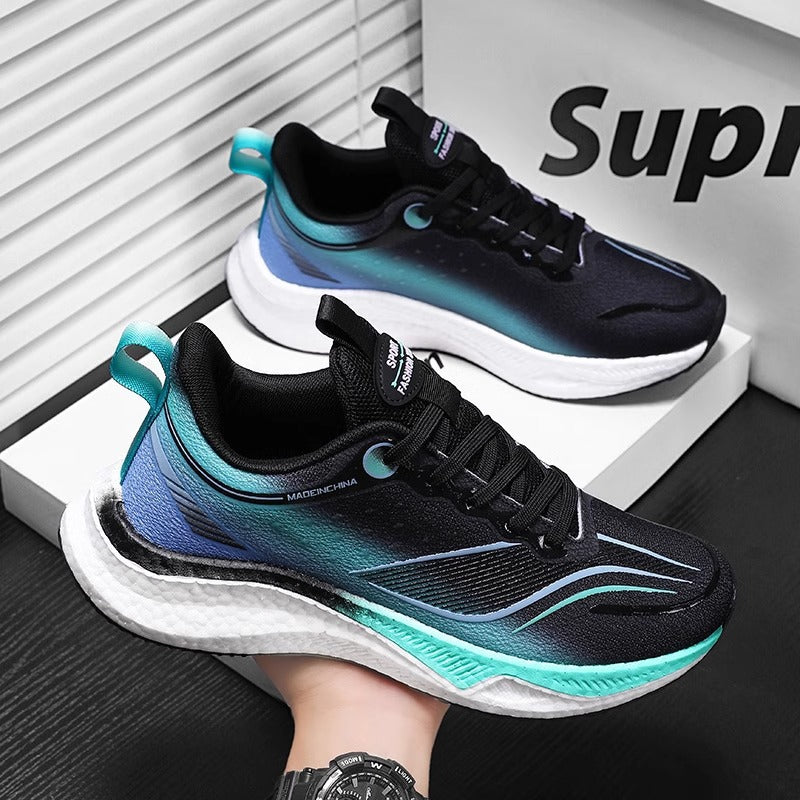 Men's Summer Breathable Older Shock Absorption Professional Racing Men's Sports Shoes