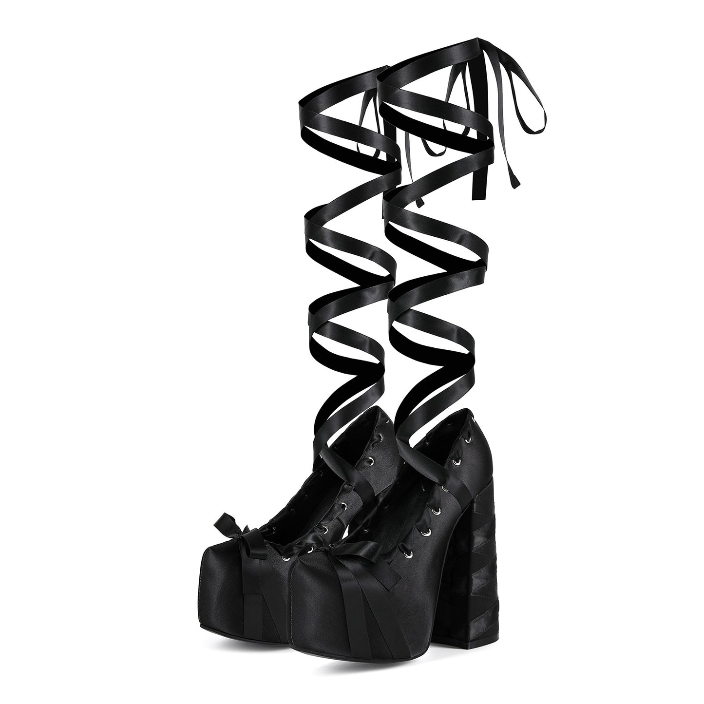 Women's Thick Bottom Sweet Strap Chunky Large Women's Shoes