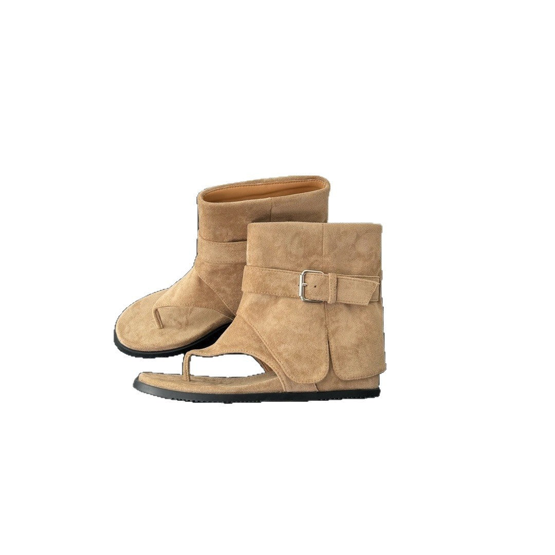 Women's Flat Summer Dress Bootie Temperament Wild Sandals