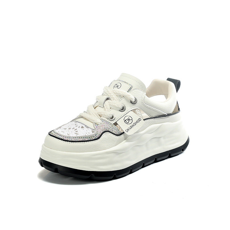 Women's Hollow Out Dad Fashion Summer Korean Sneakers