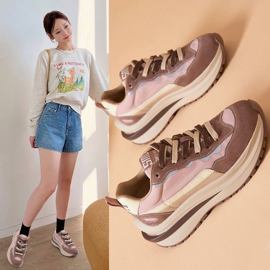Women's Training Light Fashionable Sports Fashion Raise The Sneakers
