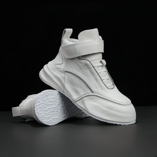 Men's Skateboard Height Increasing Insole Genuine Bag Bottom Men's Shoes