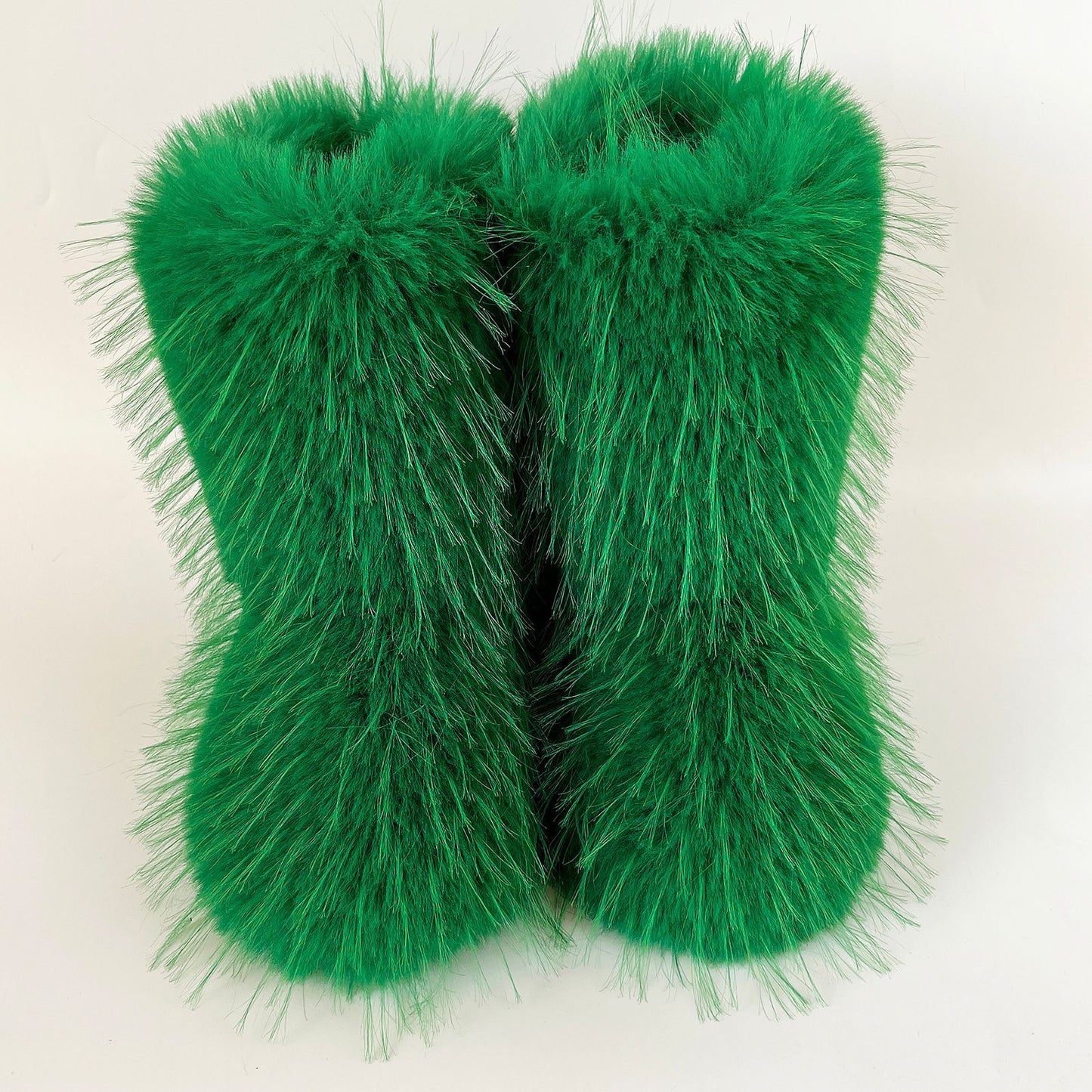 Long Fur Winter Fashion Hot Outdoor Snow Boots