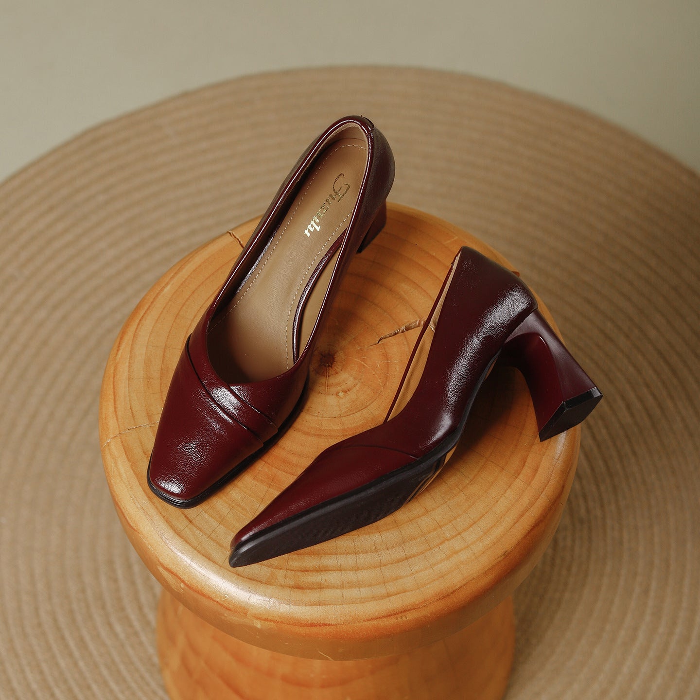 Women's Retro Chunky Spring Minimalist Style Commute Women's Fashion Shoes