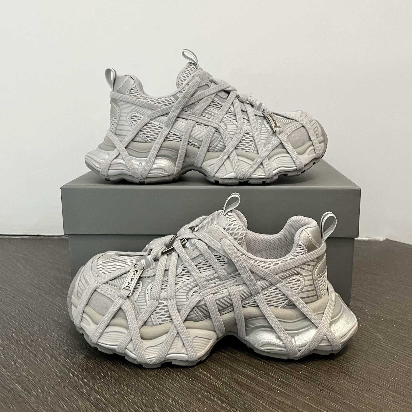 Women's Spider Dad Early Spring X Thick Bottom Women's Casual Shoes