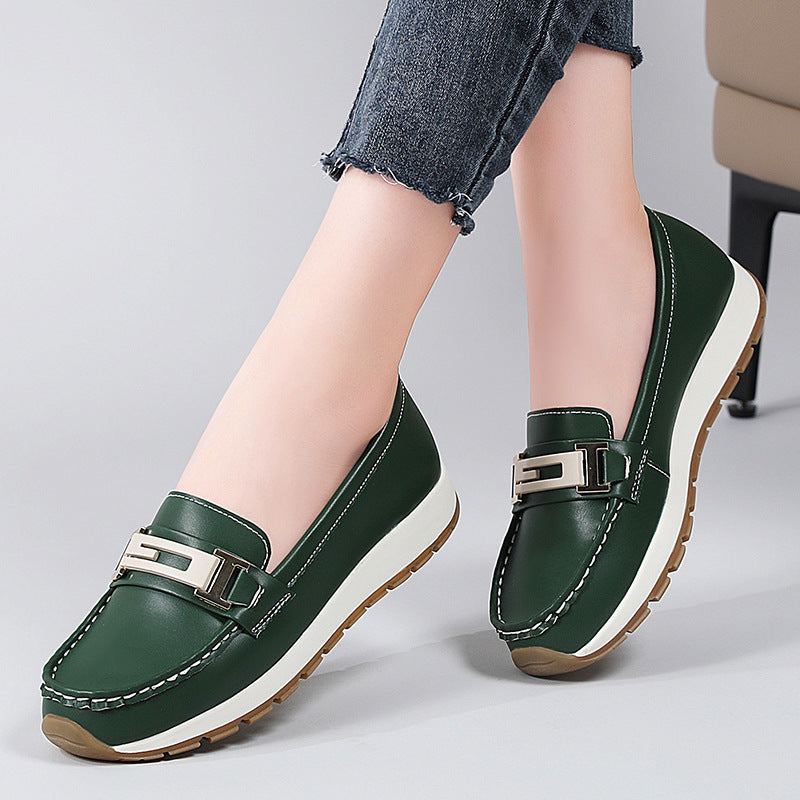 Women's Plus Size Autumn Western Style Mom Casual Shoes