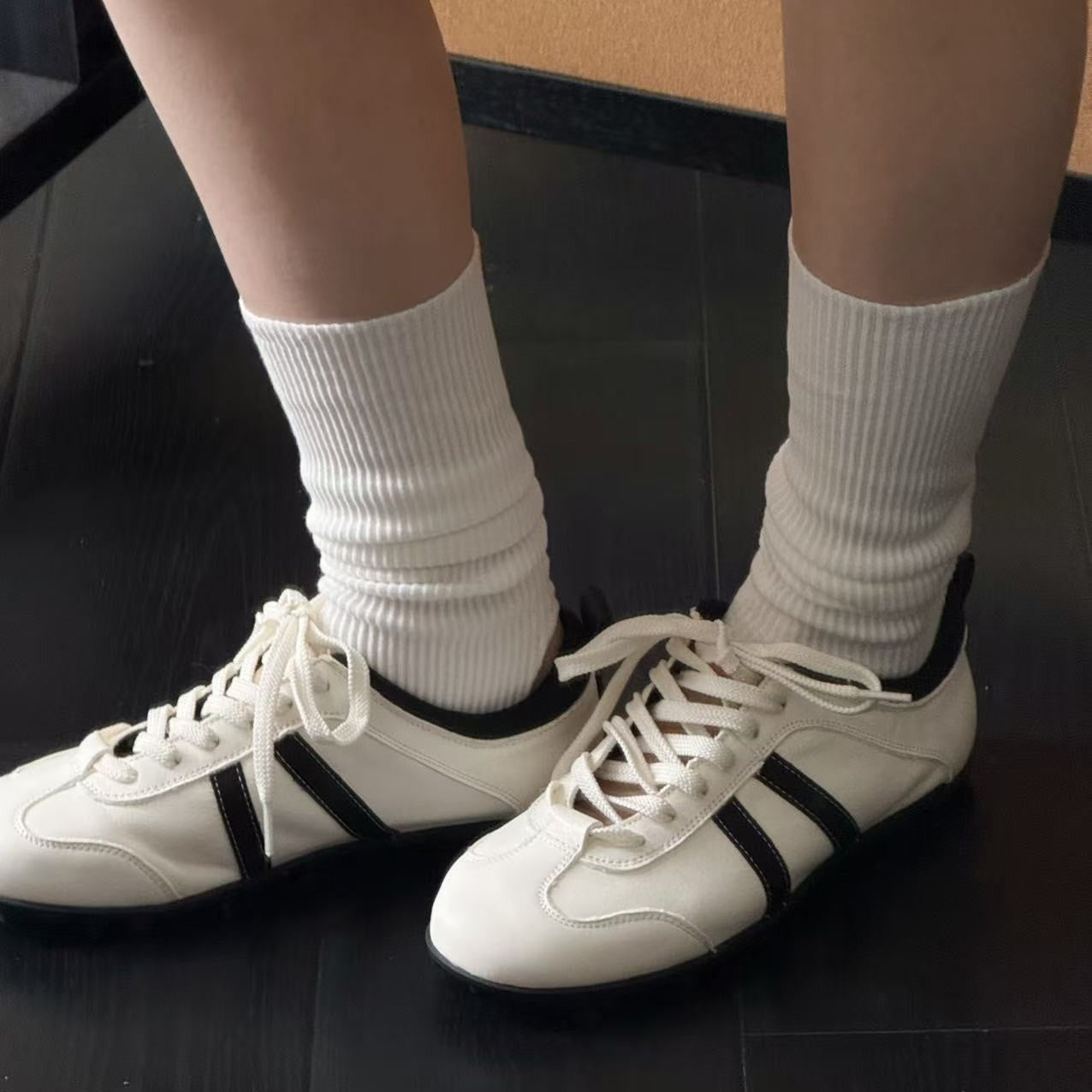 Women's Style Ugly Cute First Layer Cowhide Women's Casual Shoes