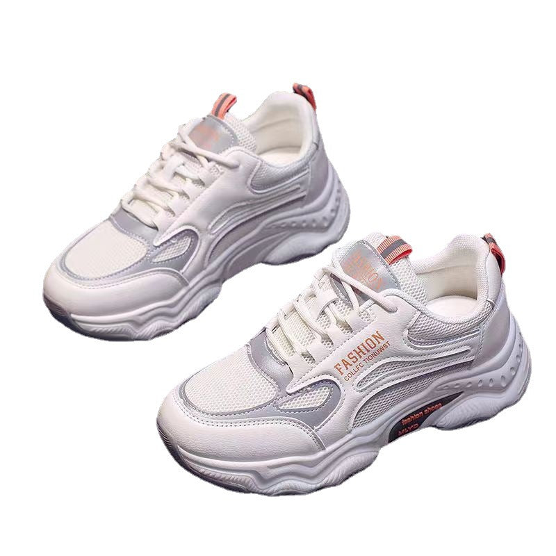 Women's Trendy Spring Slimming Reflective Breathable Single Liner Casual Shoes