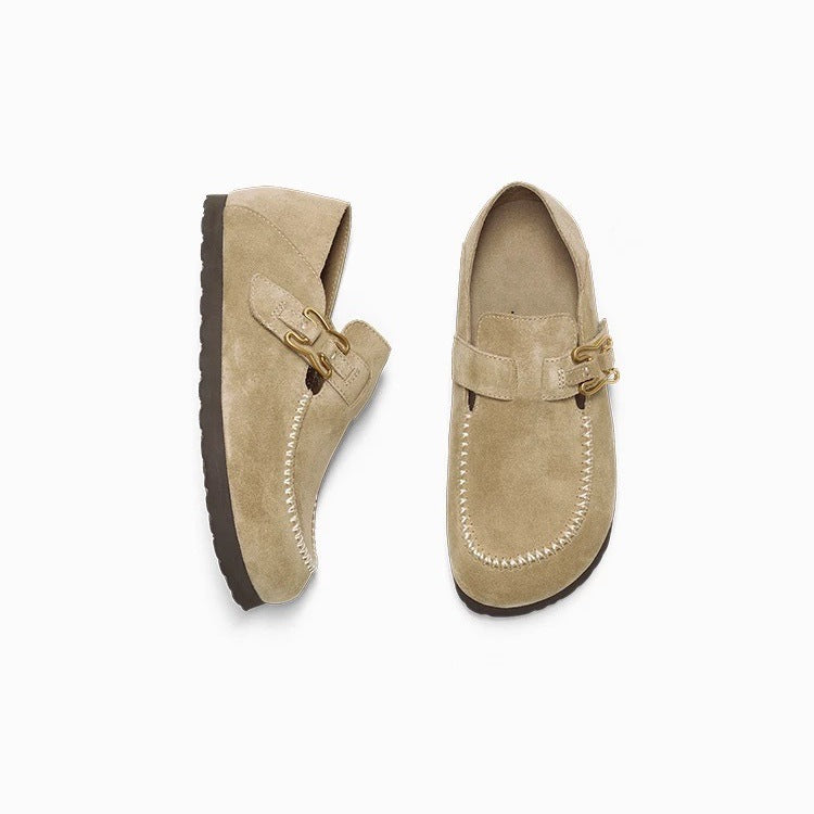 Women's Sha Su Flat Bottom Comfort All Inclusive Women's Fashion Shoes