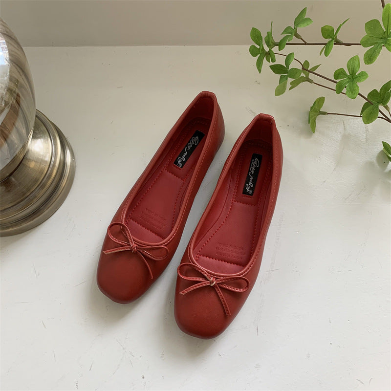 Women's Flat Spring Festival Evening Wind Graceful Casual Shoes