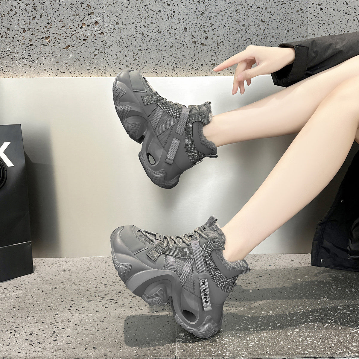 Women's Dad Autumn Mesh Breathable Sports Casual Shoes