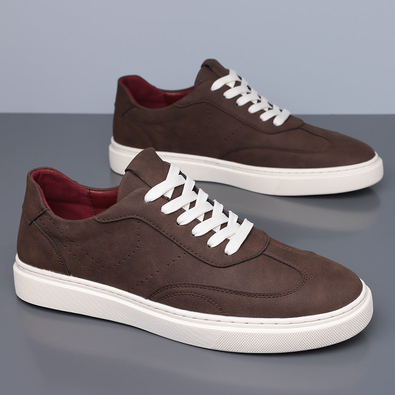 Men's Trendy British Style Breathable Daily Commuter Men's Board Shoes