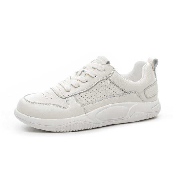 Women's Comfortable White Genuine Spring Sports Leisure Women's Casual Shoes