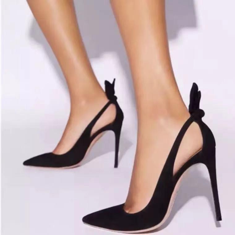 Women's High Stiletto Sexy Pointed Toe Low-cut Spring Banquet Women's Shoes