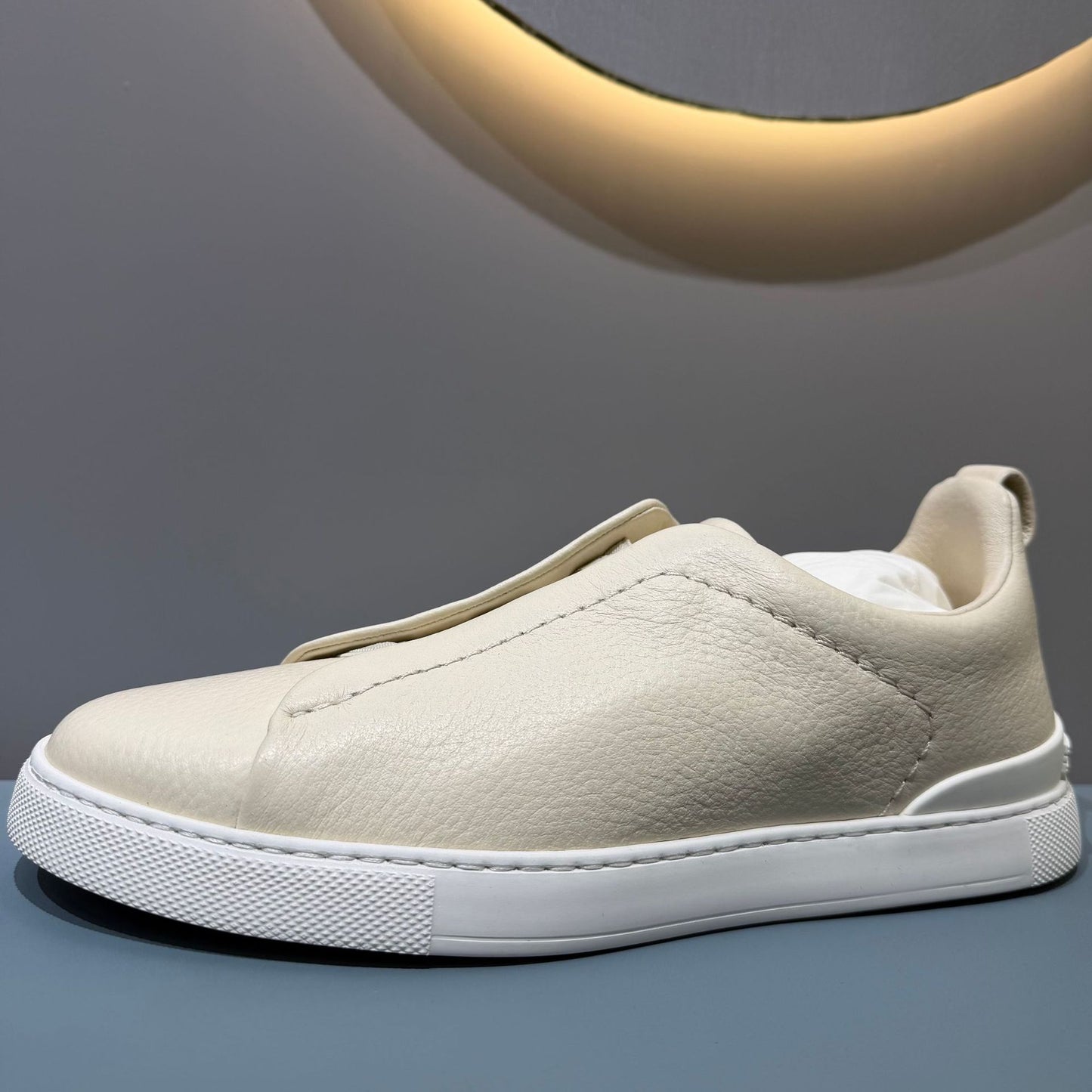 Men's Top Version Home Cross Elastic Band Slip-on Men's Board Shoes
