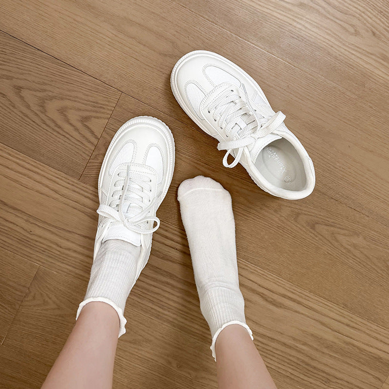Women's Small Hidden White Spring Platform Sports German Women's Casual Shoes