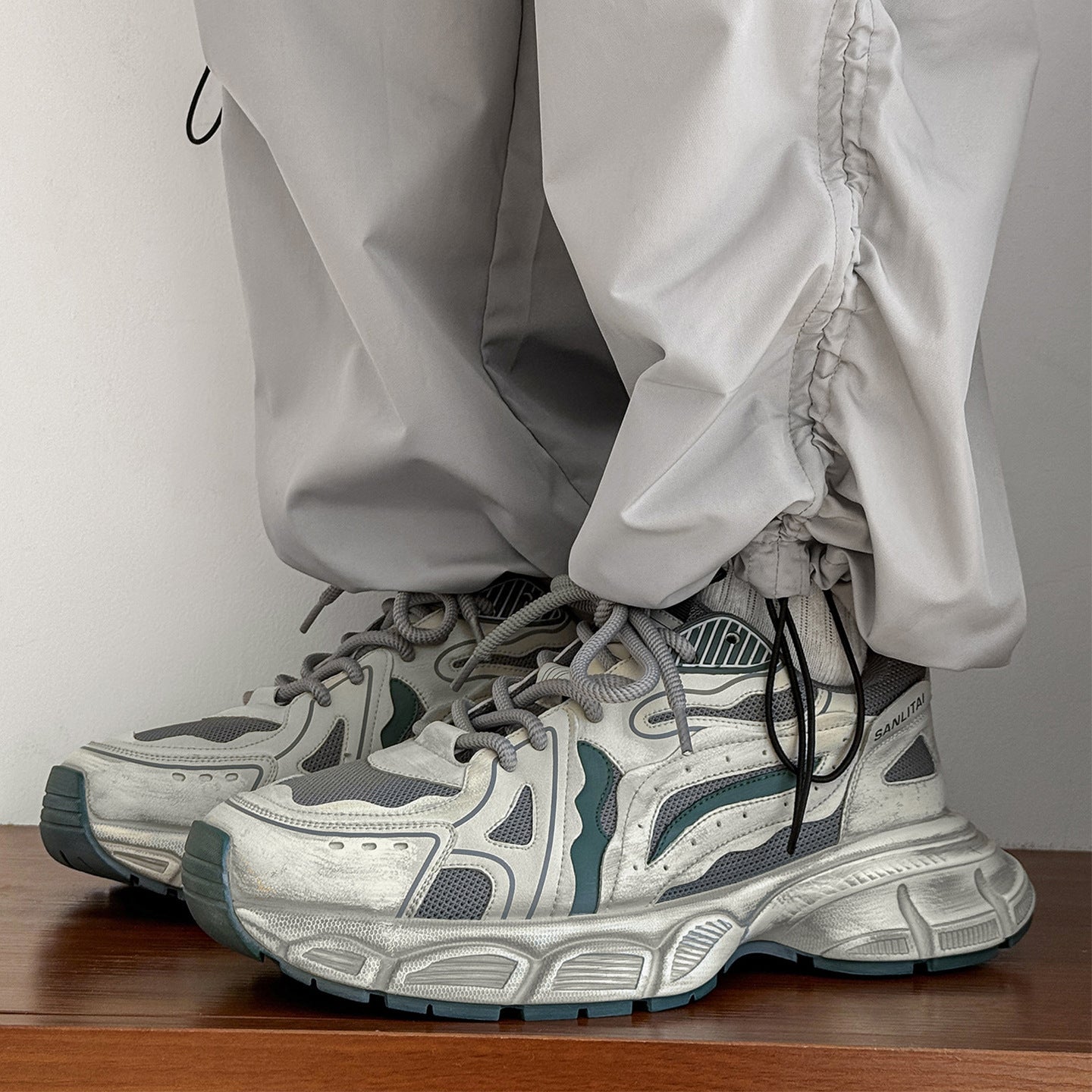Men's Oversized High-grade Dad Widened Fattened Running Men's Sports Shoes