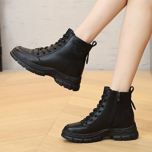 Women's Martin Female British Style Small Platform Boots