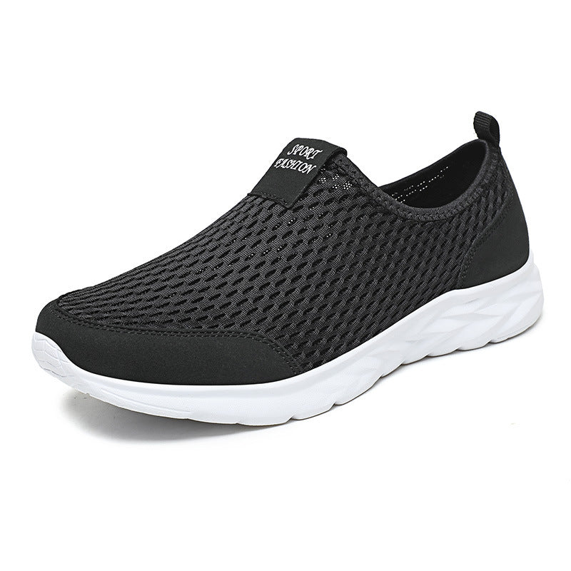 Men's Summer Mesh Slip-on Plus Size Casual Shoes