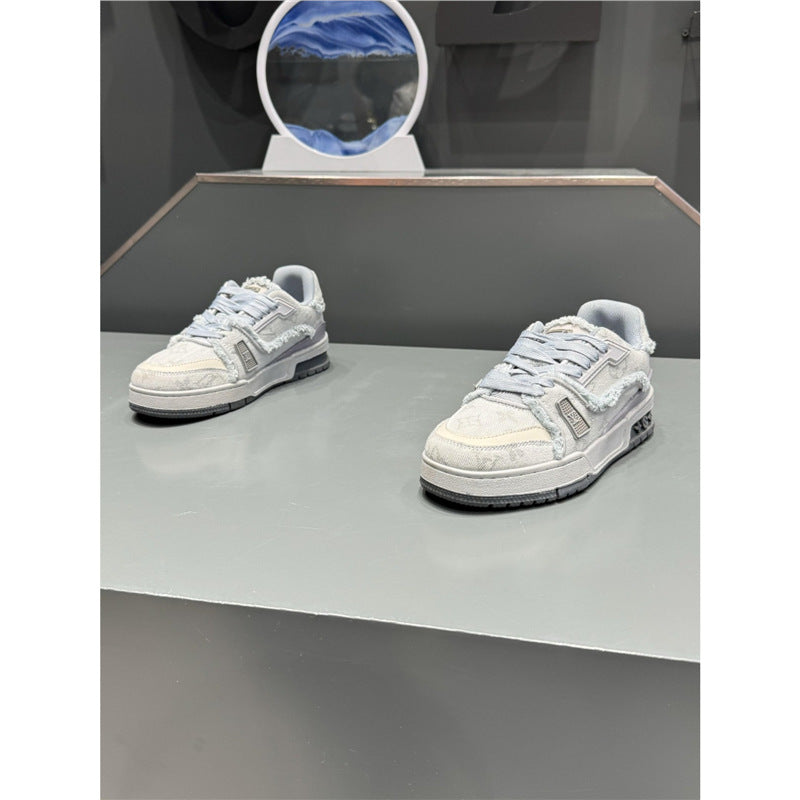 Women's & Men's Four Fashion Platform Trend Comfortable Sneakers
