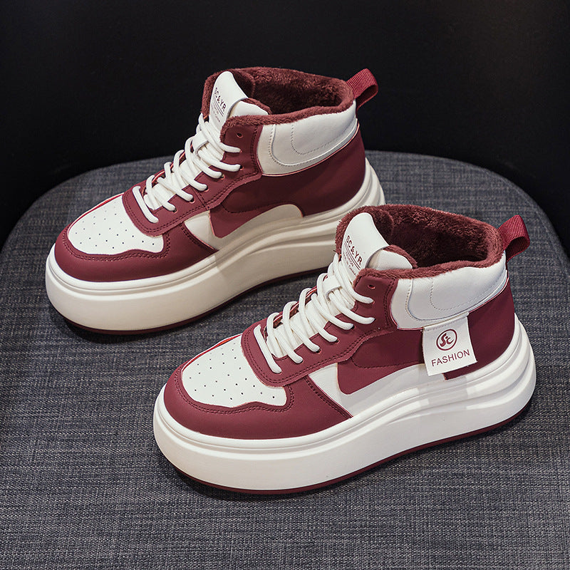 Women's Platform White Autumn Height Increased Fashion Women's Casual Shoes