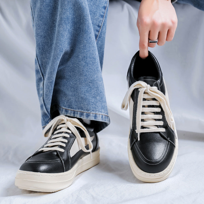 Women's & Men's Inverted Triangle Trendy Height Increasing Couple Big Head Sneakers
