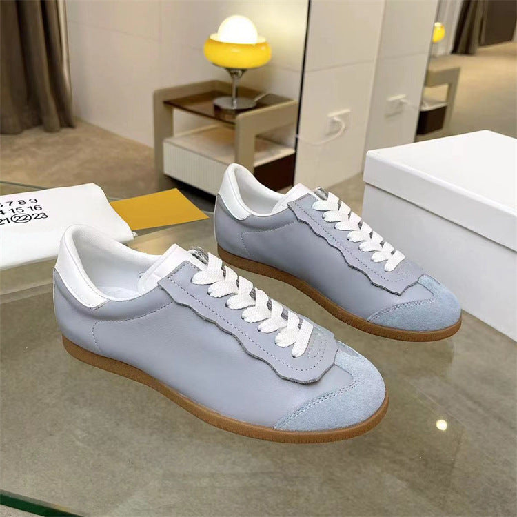 Summer Lace Up Round Toe Fashion Sneakers