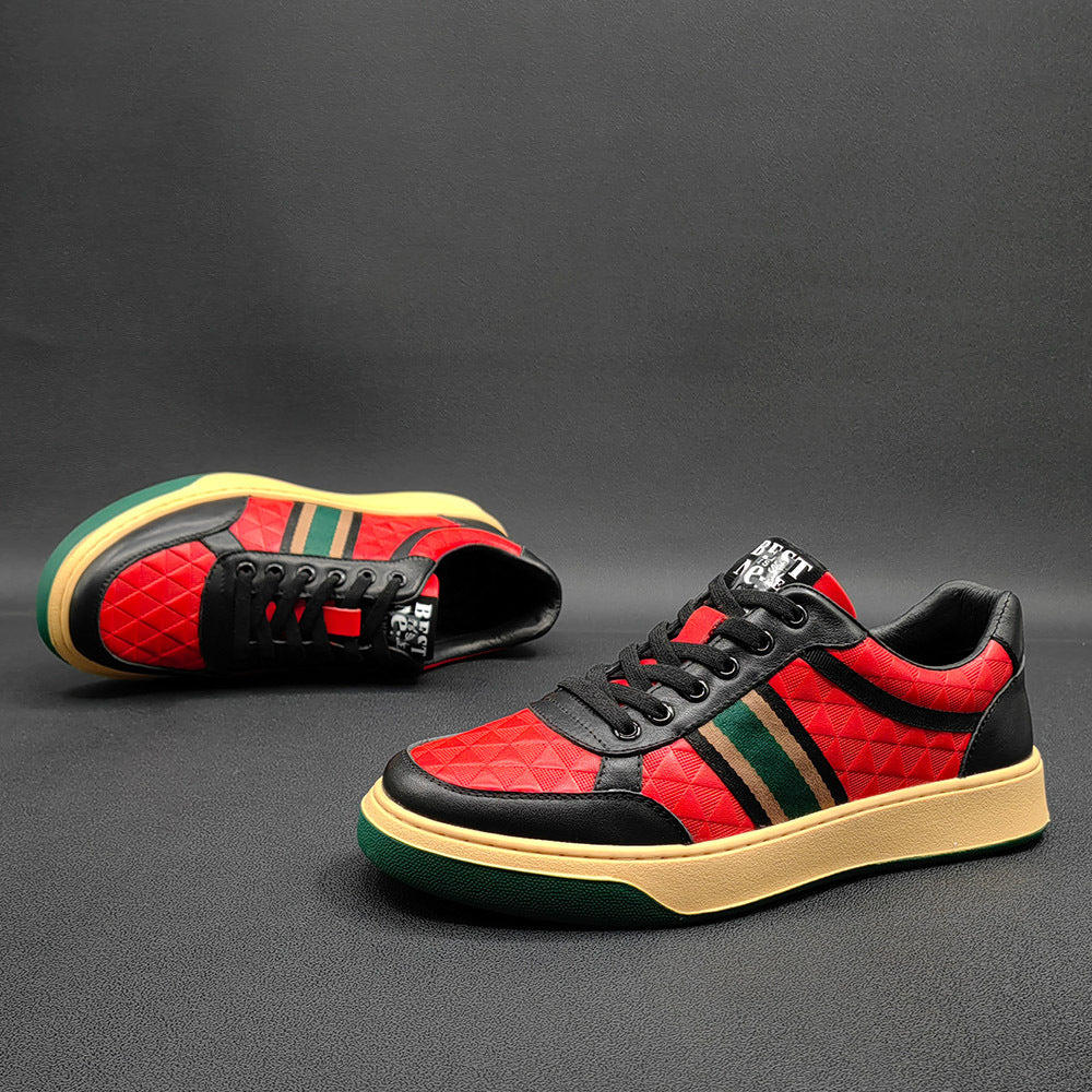 Men's Genuine Versatile Boys Flat Fashion Men's Board Shoes