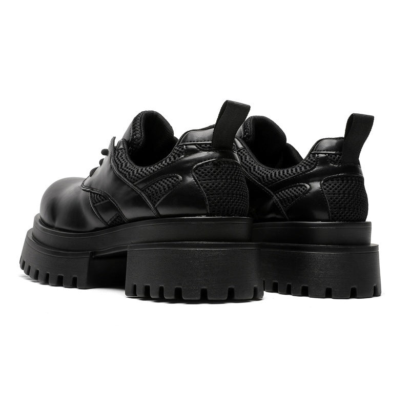 Women's & Men's Head Derby Functional Niche Couple Style High Street Leather Shoes