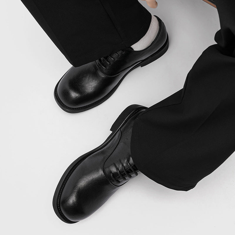 Men's British Style Fashionable Derby Commuter Thick Loafers