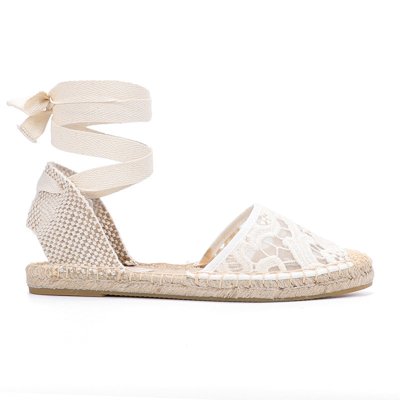 Women's Temperament Breathable Fashion French Minority Summer Outerwear Flat Sandals