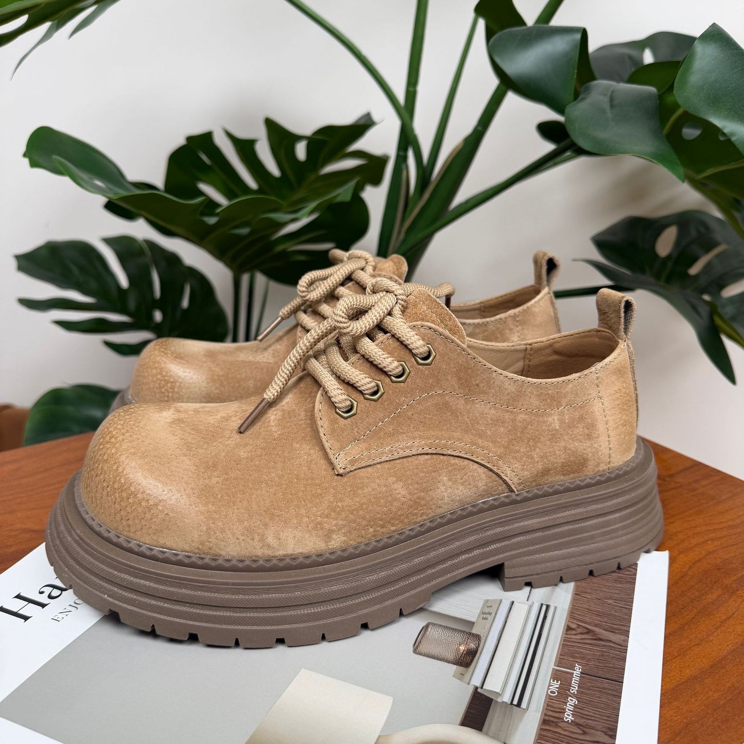 Women's & Men's Summer Versatile Breathable Thick-soled Fashionable Big Men's Casual Shoes