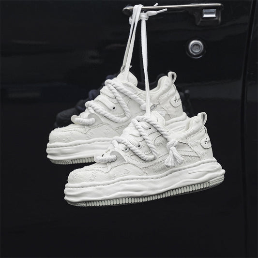 Women's & Men's Design Invisible Height Increasing Platform Dissoed For Sports Skate Men's Board Shoes