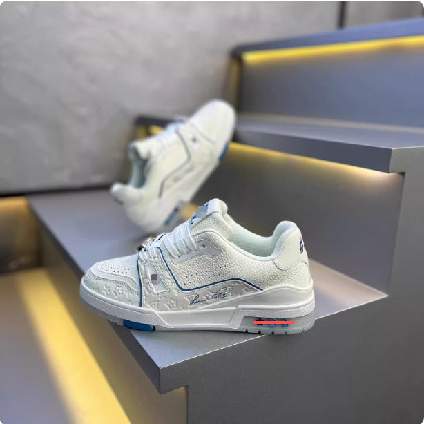 Men's Trendy Solid Color Thick Bottom Fashion Men's Sports Shoes