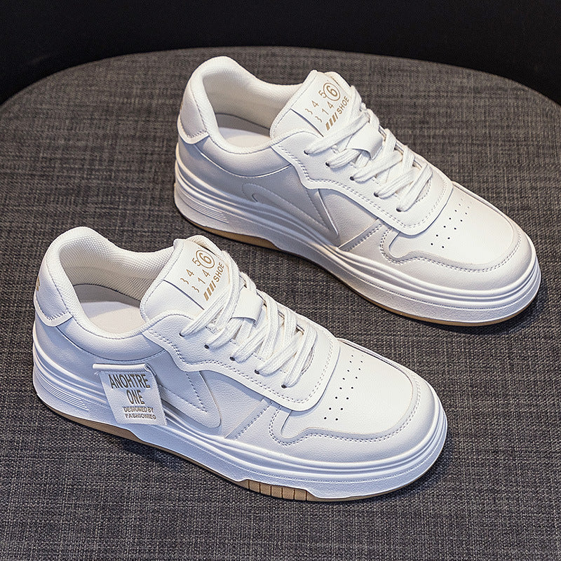 Women's Top White Trendy Autumn Korean Style Sneakers