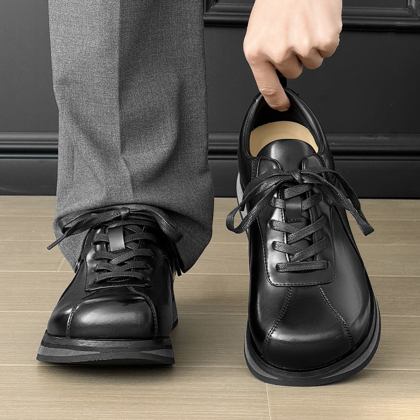 Women's & Men's Spring Travel Commute Super Beautiful Retro Men's Casual Leather Shoes