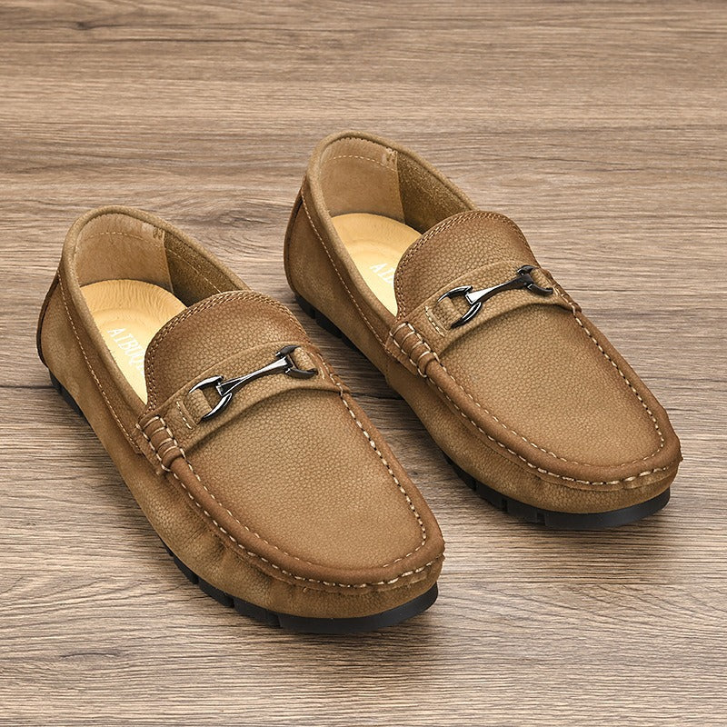 Men's Trendy Korean Small Soft Surface Lazy Men's Board Shoes