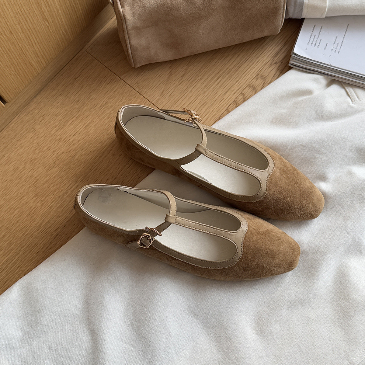 Women's Spring Versatile Retro Soft Mary Jane Heels