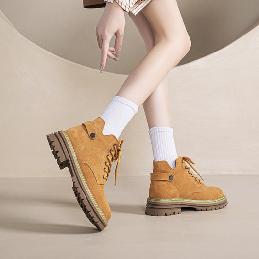 Women's Martin Autumn Genuine Retro Western Cowboy Boots