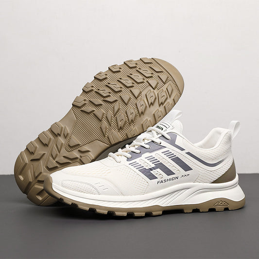 Men's Popular Mesh Spring Breathable Running Soft Bottom Men's Casual Shoes