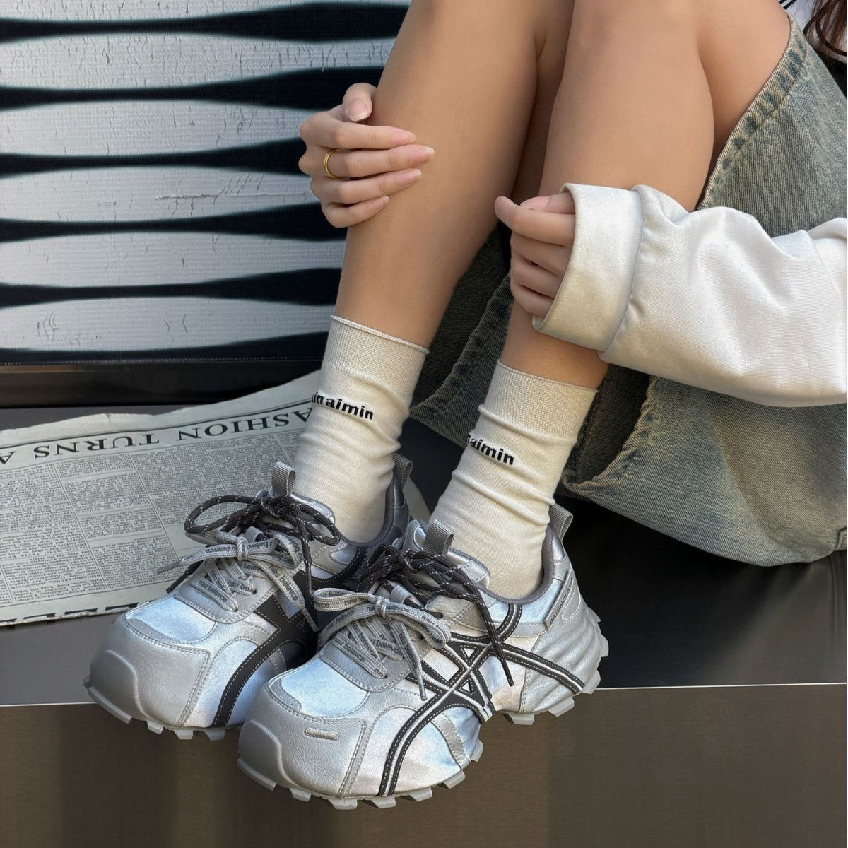 Women's Spring Thick Sole Increased Daddy Niche Women's Casual Shoes
