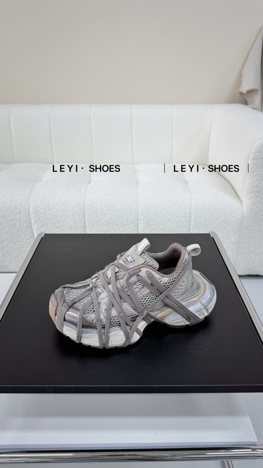 Women's Running Distressed Platform Couple Heightened Single Women's Sports Shoes