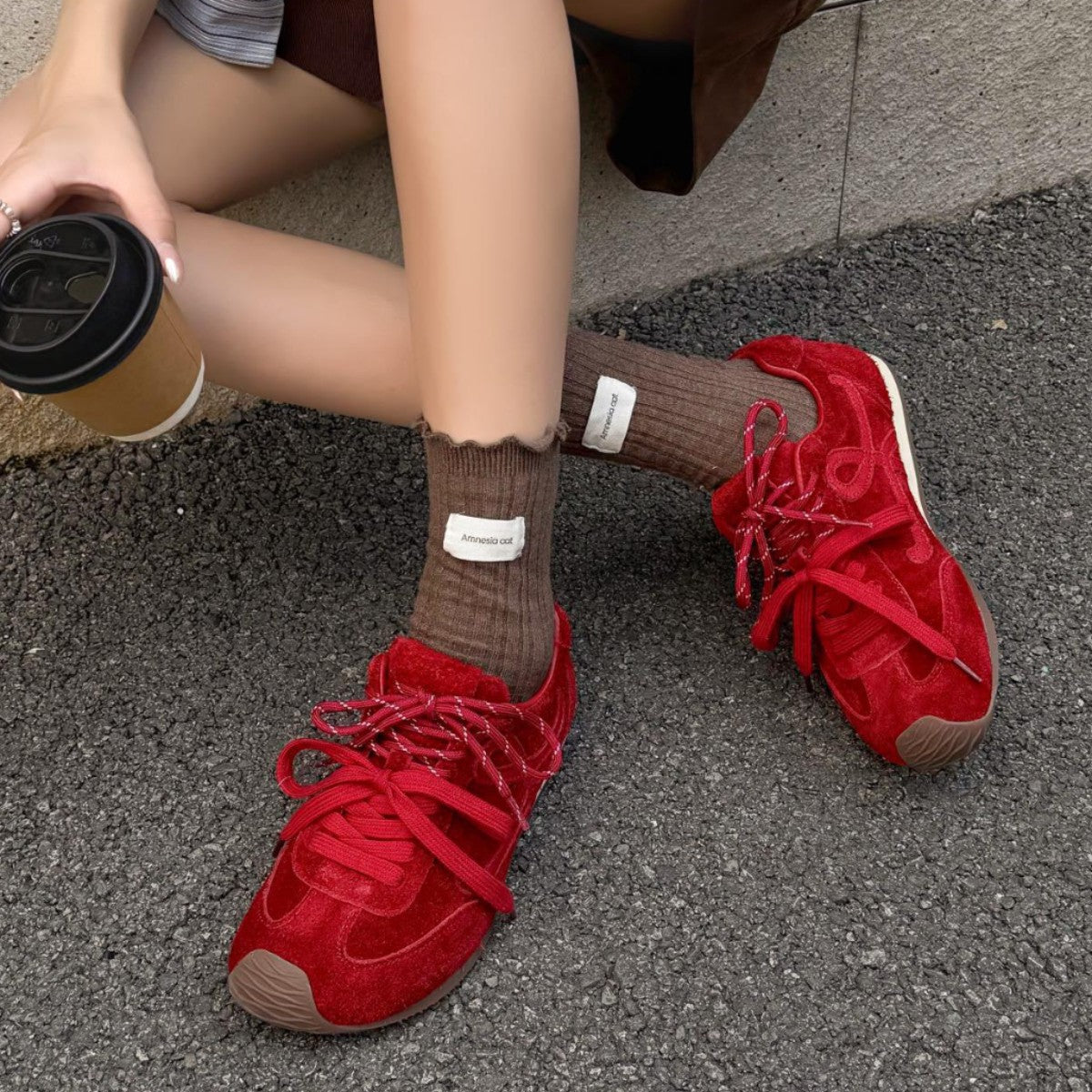Women's German Training Autumn Breathable Slimming Comfortable Men's Shoes