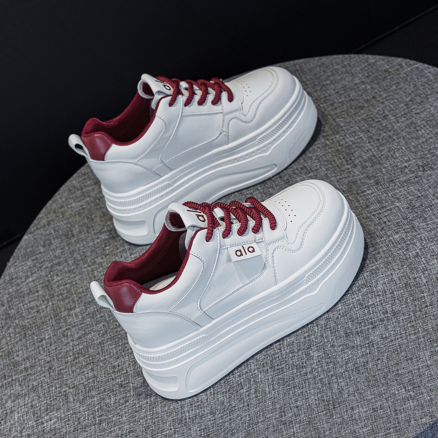 Women's White Sports Super Hot Board Dad Women's Casual Shoes