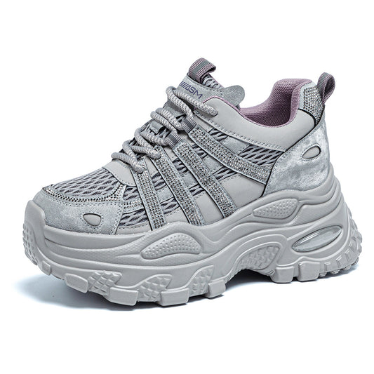 Women's Height Increasing Insole Dad Spring Sports Women's Casual Shoes
