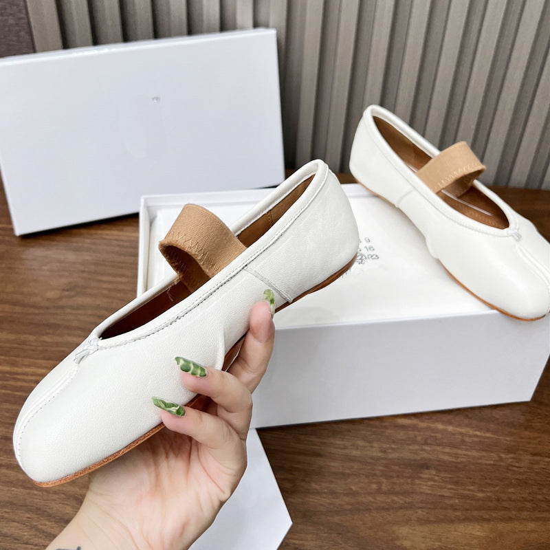 Women's Version Full Split Toe Flat Ballet Women's Casual Shoes