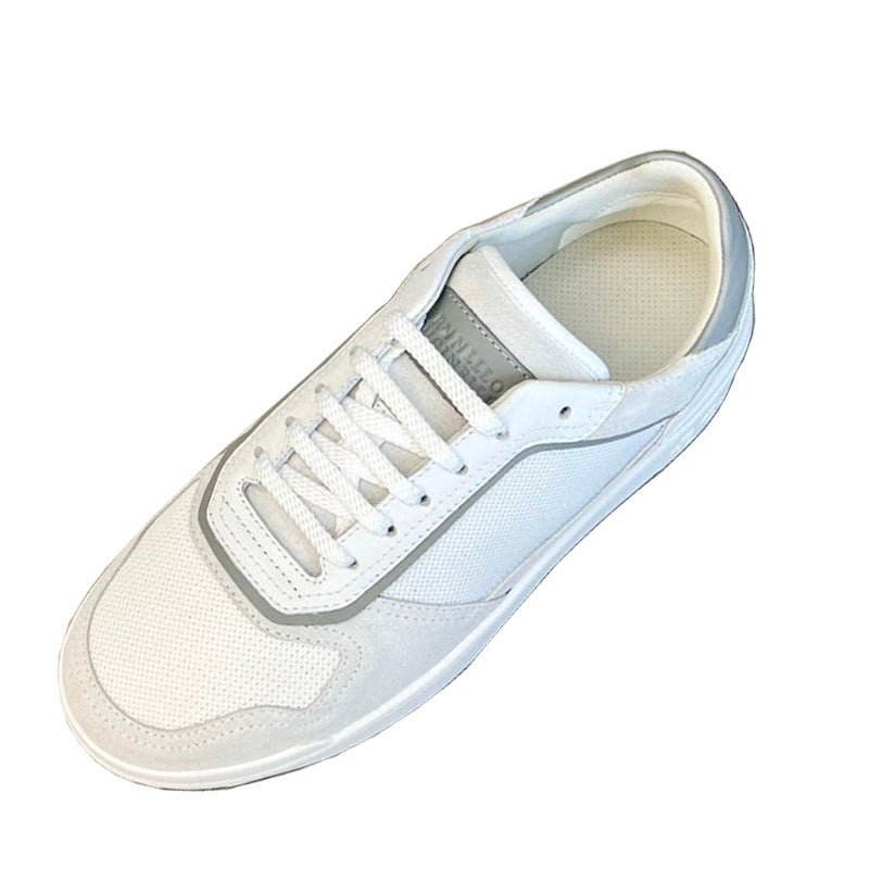 Men's Leisure Breathable Sports Color Matching Fashion Men's Board Shoes