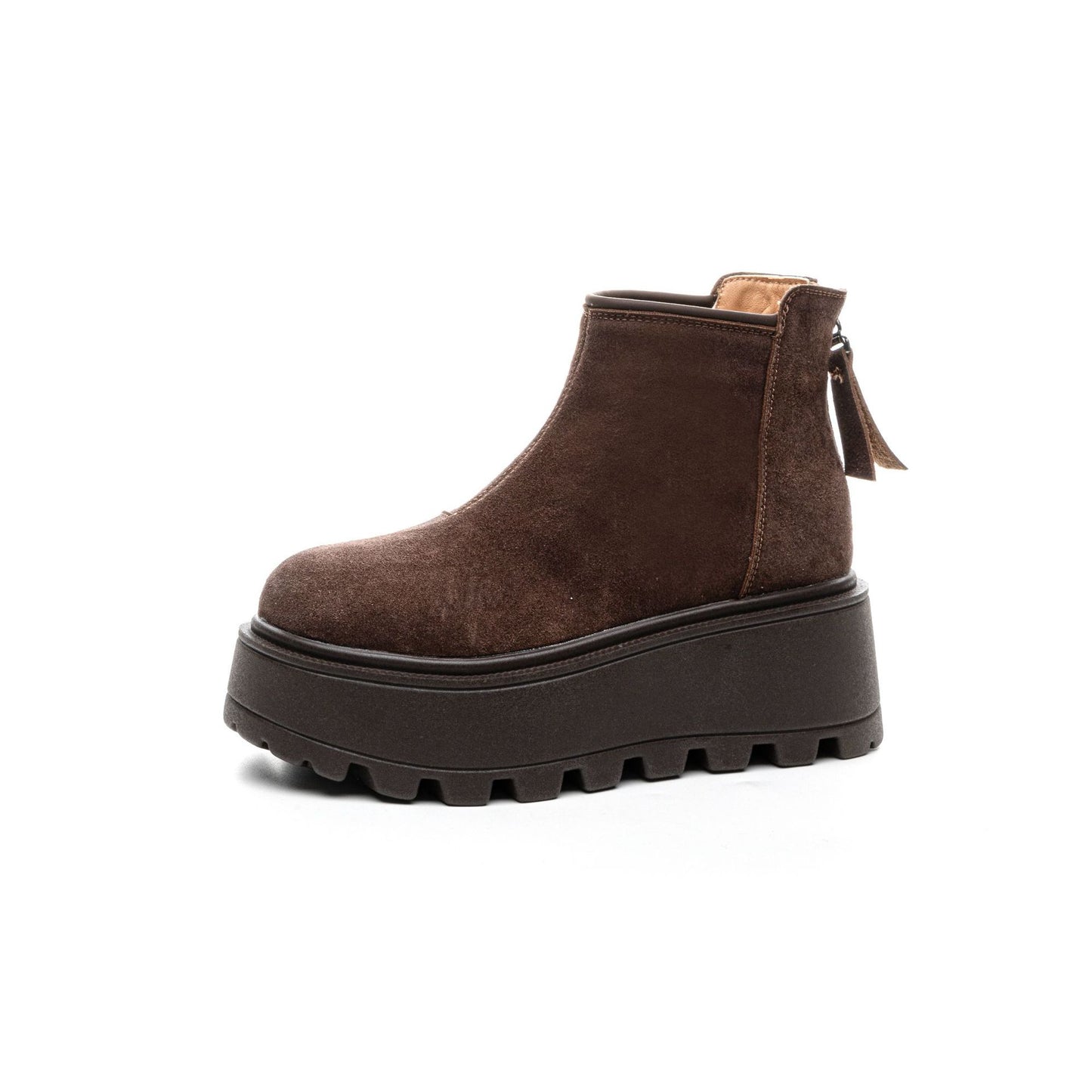 Classy Women's Martin Height Increasing Platform Women's Snow Boots